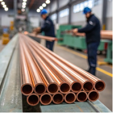 Медная дюймовая труба 1/2 12,7 мм C10200 ASTM B280
