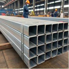 Оцинкованная профильная труба 40x40x2 мм Ст1сп ГОСТ 8639-82 квадратная
